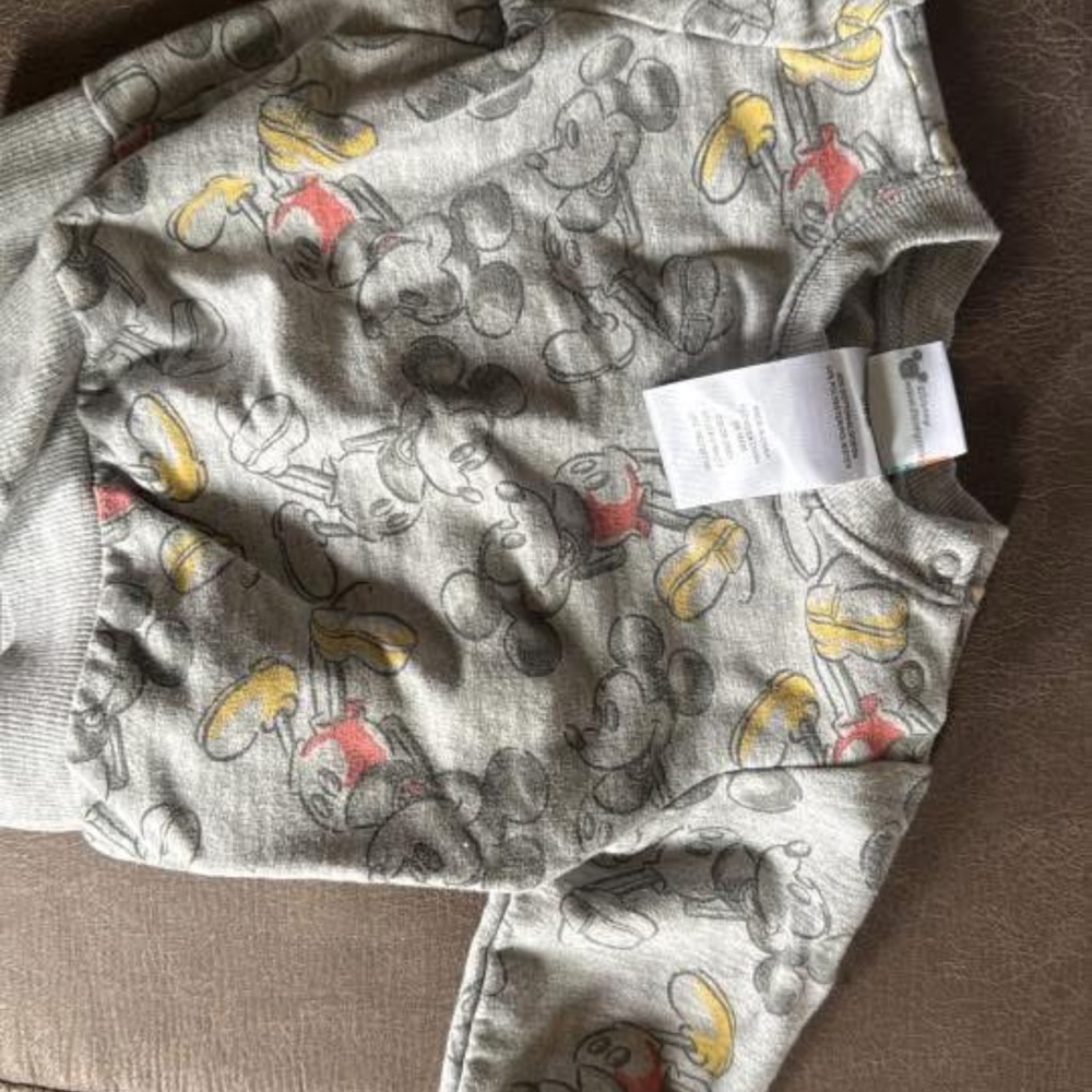 Gray Mickey Mouse Sweatshirt